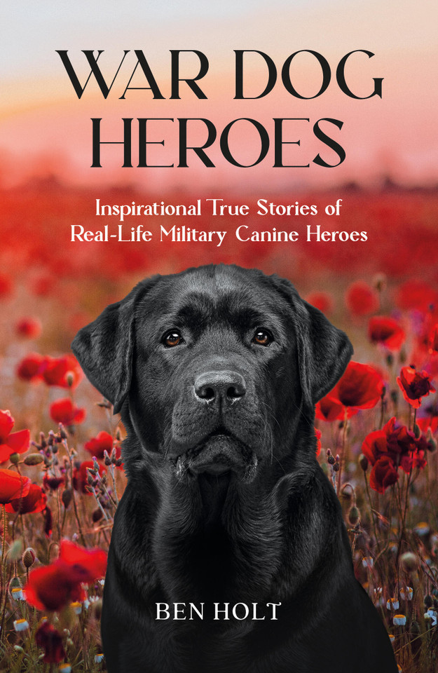 War Dog Heroes: Inspirational True Stories of Real-Life Military Canine Heroes book cover by Ben Holt