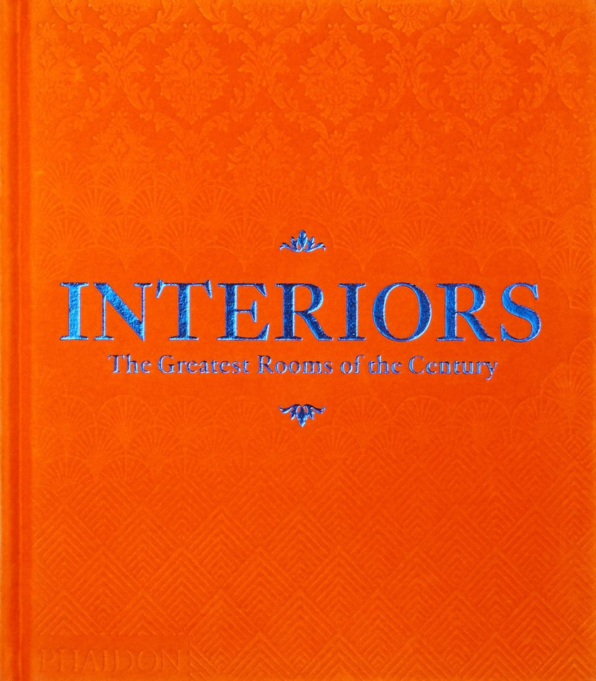 Interiors: The Greatest Rooms of the Century (Orange Edition) book cover by Phaidon Editors