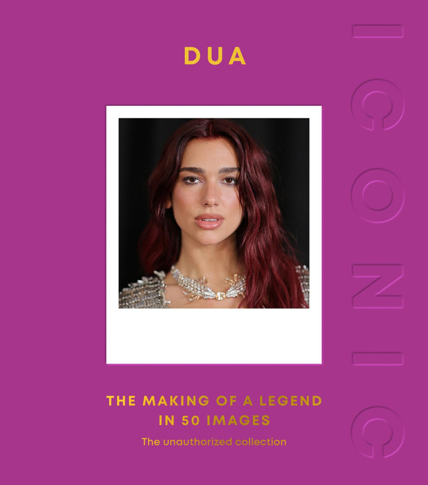 ICONIC: Dua: The Making of a Legend in 50 Images book cover by Quadrille