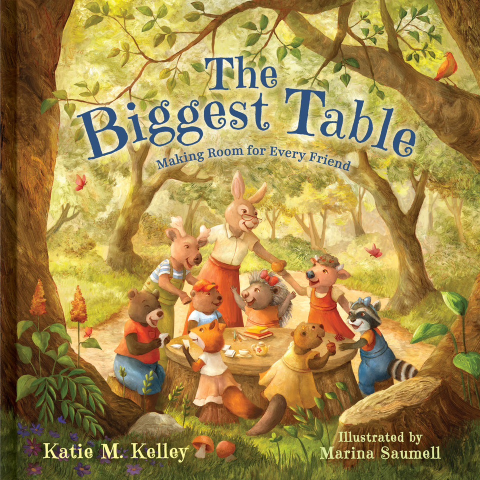 The Biggest Table book cover by Katie M. Blackburn