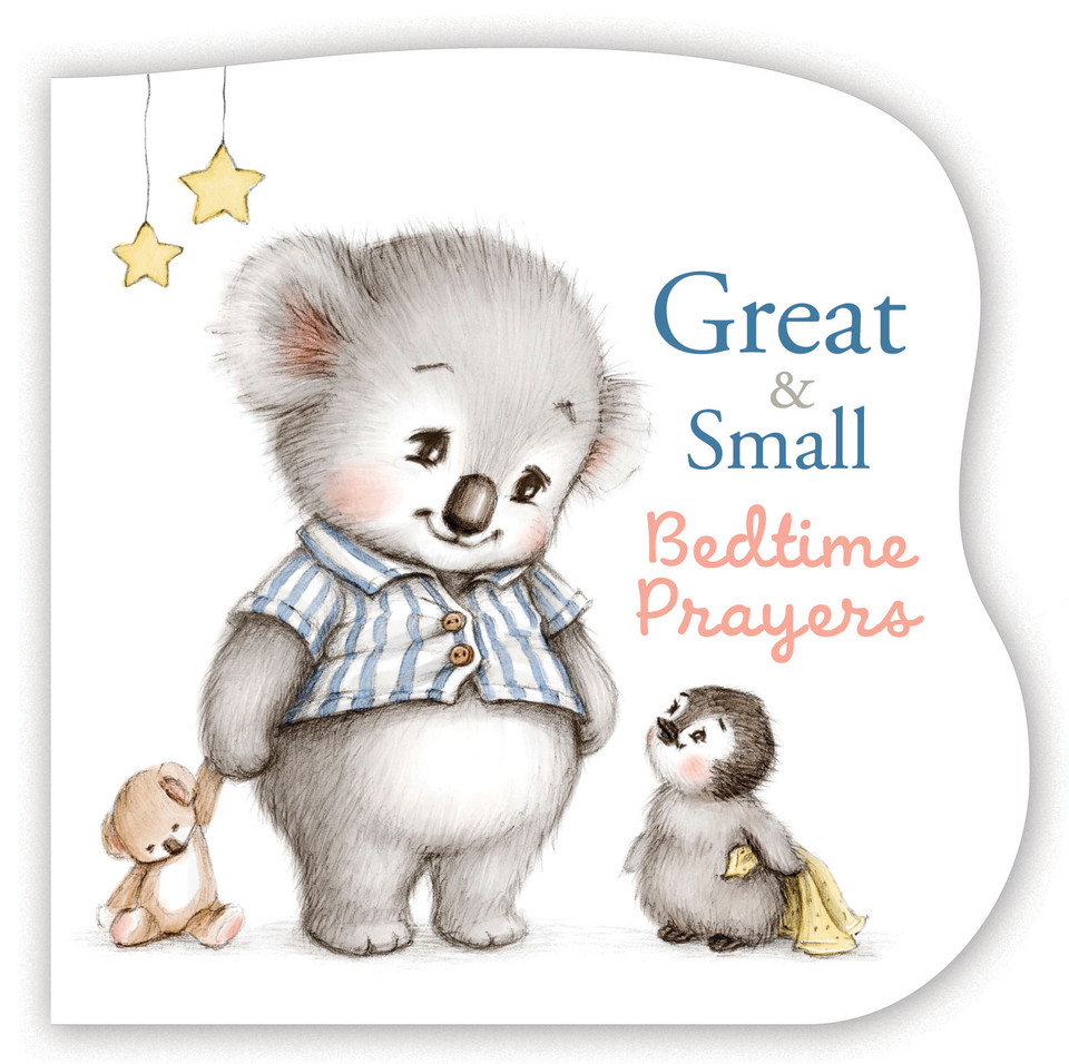 Great and Small Bedtime Prayers book cover by Pamela Kennedy
