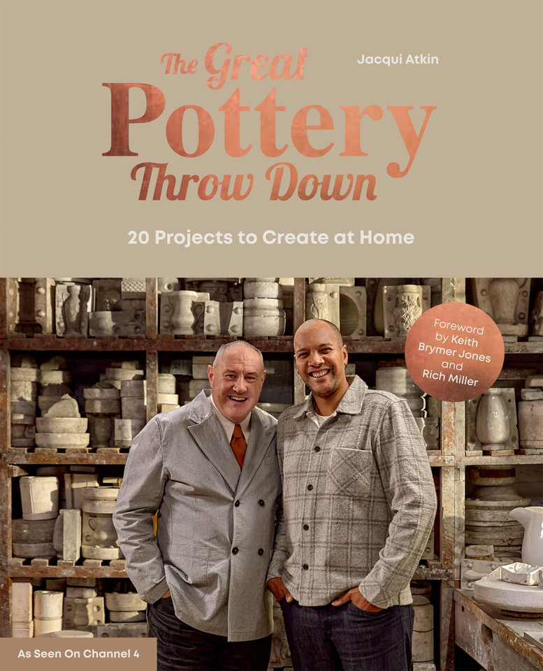 The Great Pottery Throw Down: 20 Projects to Create at Home book cover by The Great Pottery Throw Down