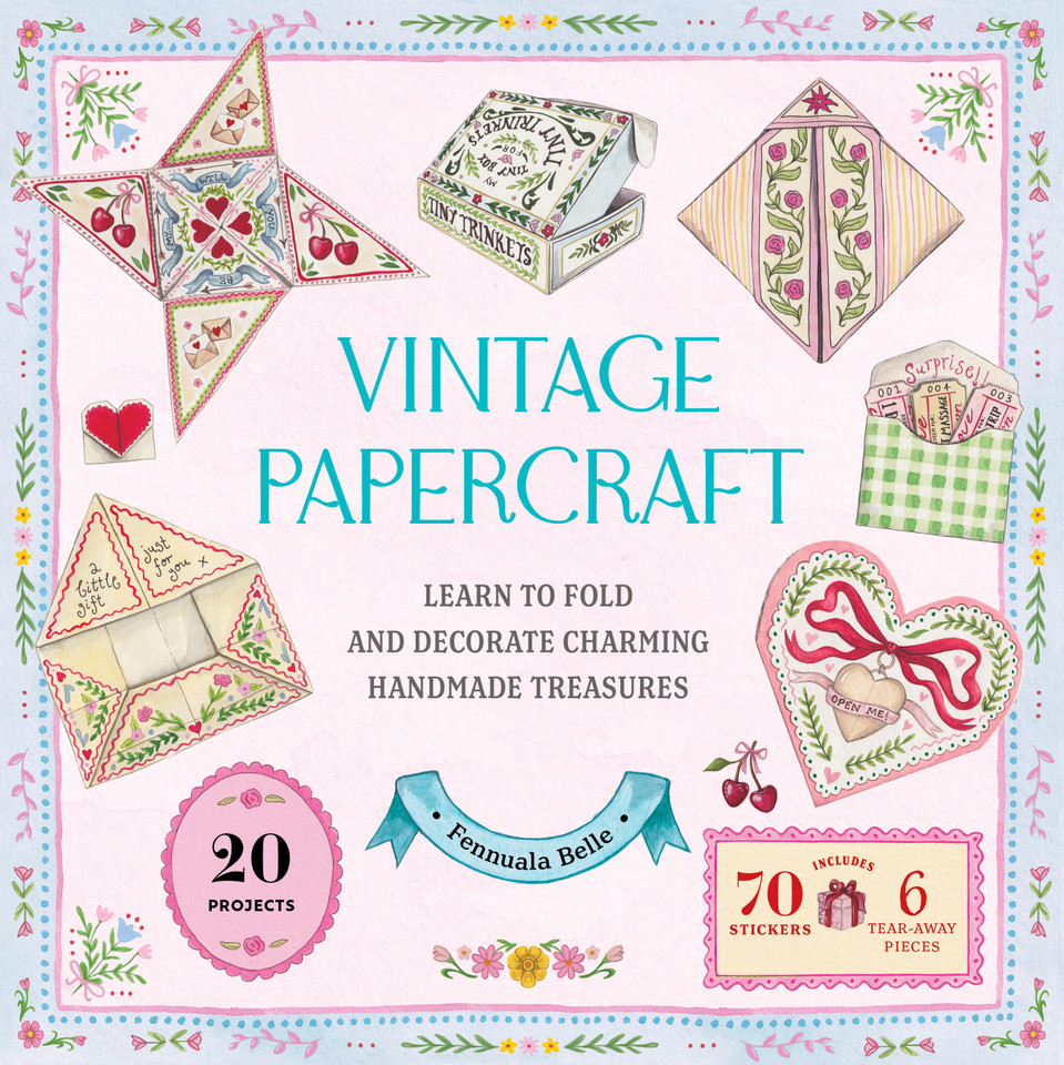 Vintage Papercraft: Learn to Fold and Decorate Charming Handmade Treasures book cover by Fennuala Belle
