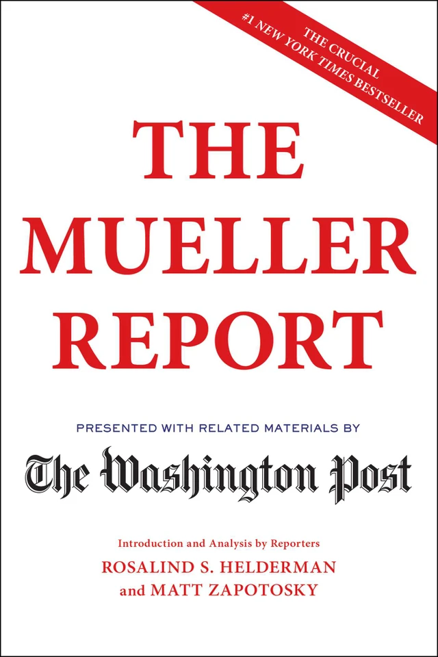 The Mueller Report book cover by The Washington Post