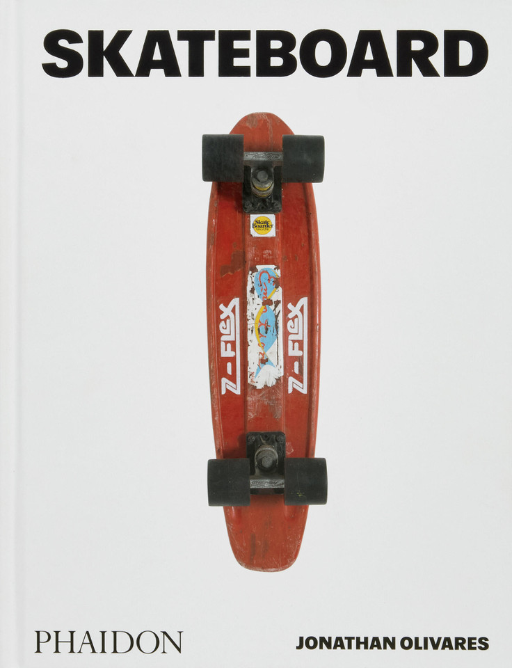 Skateboard book cover by Jonathan Olivares