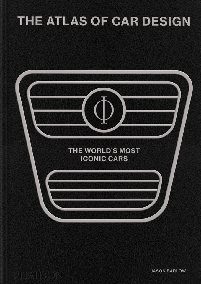 The Atlas of Car Design: The World's Most Iconic Cars (Onyx Edition) book cover by Jason Barlow
