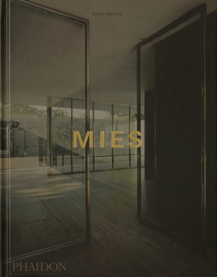 Mies book cover by Detlef Mertins