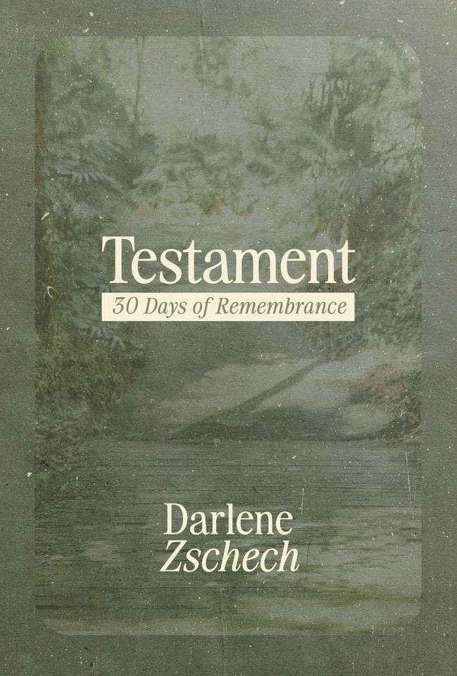 Testament: 30 Days of Remembrance book cover by Darlene Zschech
