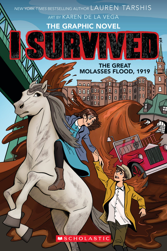 I Survived the Great Molasses Flood, 1919 (I Survived Graphic Novel #11) (I Survived Graphix) book cover by Lauren Tarshis