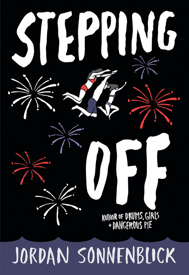 Stepping Off book cover by Jordan Sonnenblick