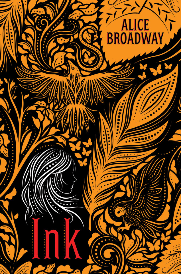 Ink book cover by Alice Broadway