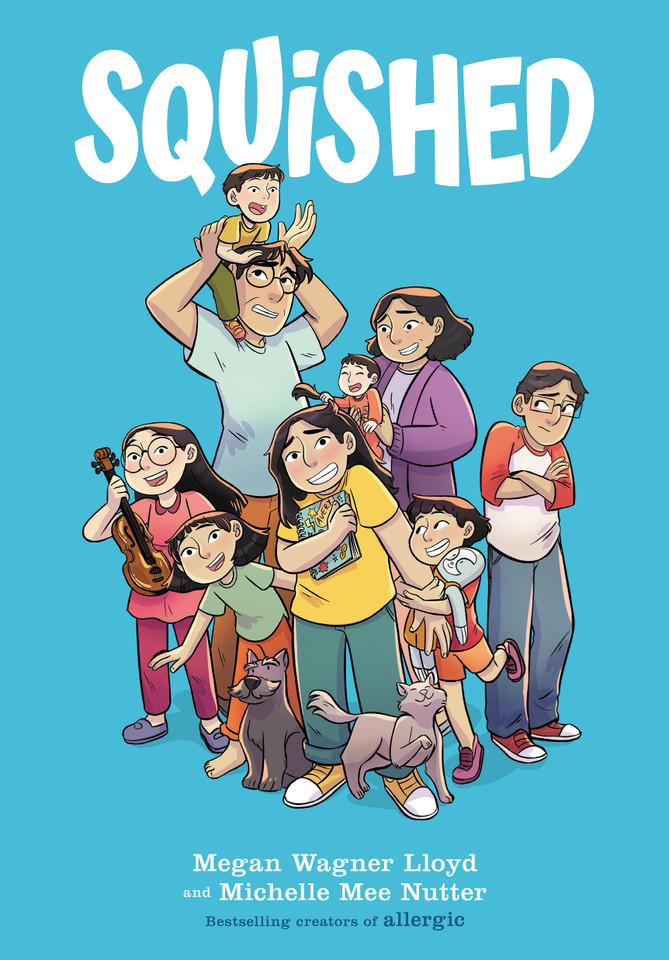 Squished: A Graphic Novel book cover by Megan Wagner Lloyd