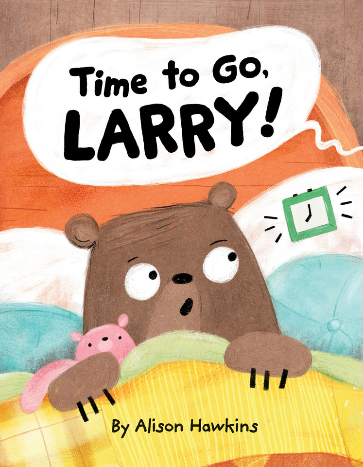 Time to Go, Larry book cover by Alison Hawkins
