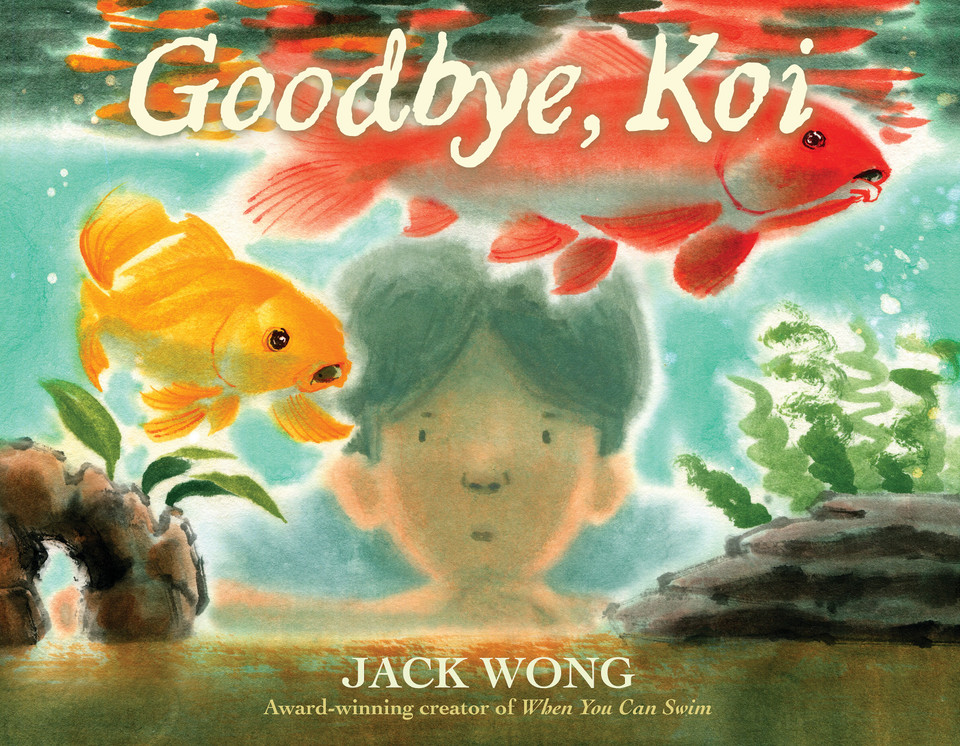 Goodbye, Koi book cover by Jack Wong