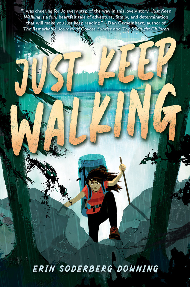 Just Keep Walking book cover by Erin Soderberg Downing