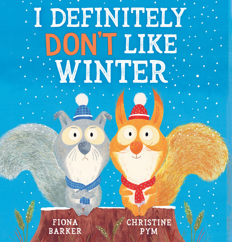 I Definitely Don't Like Winter book cover by Fiona Barker