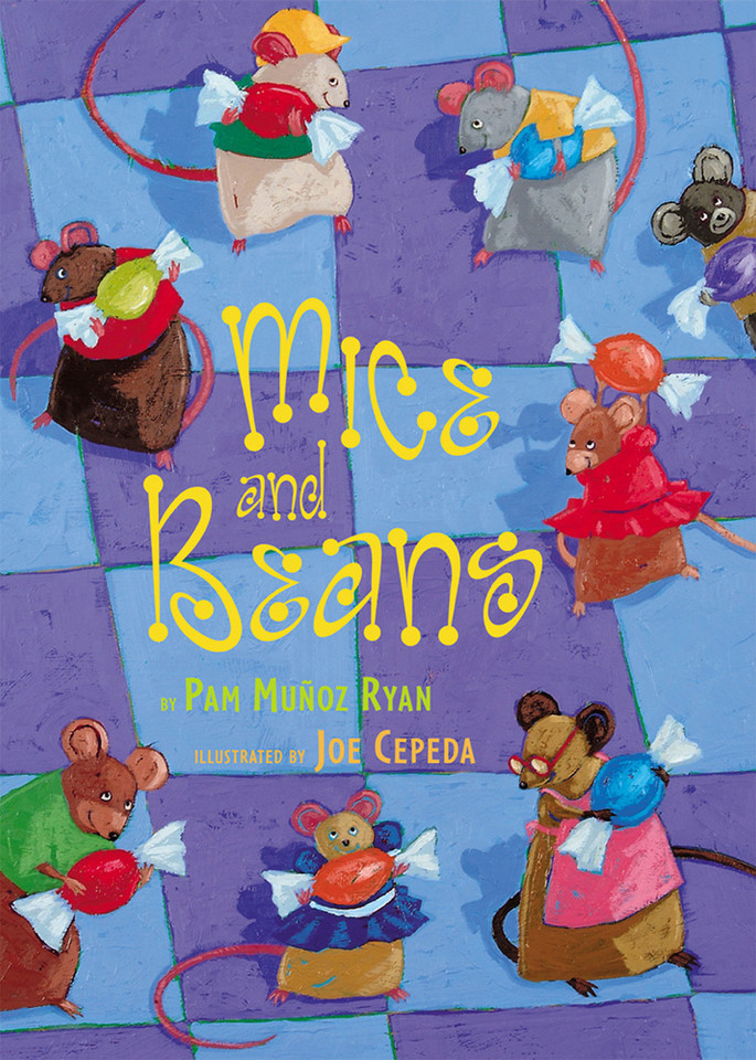 Mice and Beans book cover by Pam Muñoz Ryan