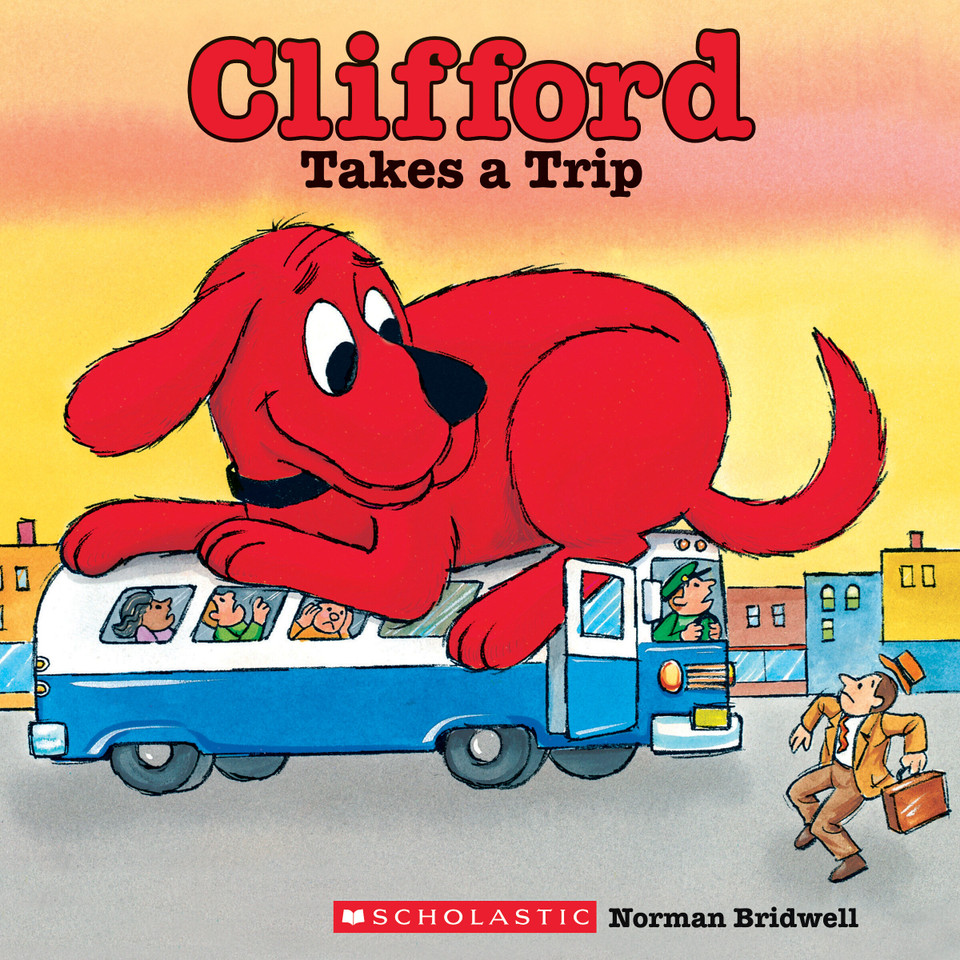 Clifford Takes a Trip (Classic Storybook) book cover by Norman Bridwell