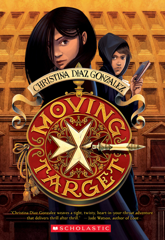 Moving Target book cover by Christina Diaz Gonzalez