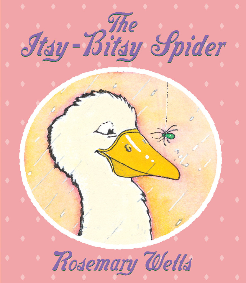 The Itsy Bitsy Spider book cover by Rosemary Wells