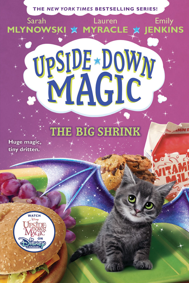 The Big Shrink (Upside-Down Magic #6) (Upside-Down Magic) book cover by Sarah Mlynowski, Lauren Myracle, Emily Jenkins