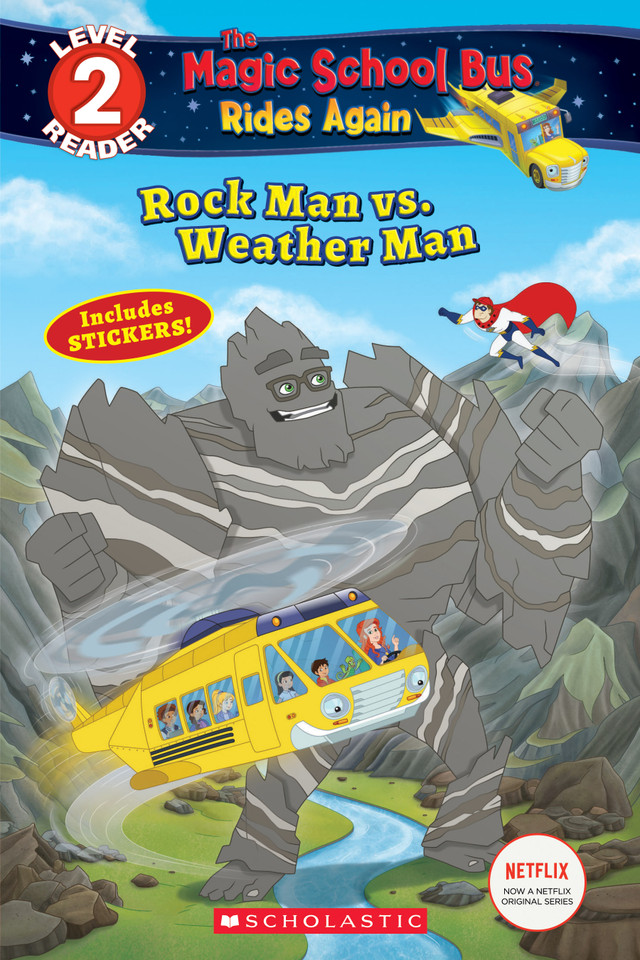 Rock Man vs. Weather Man (The Magic School Bus Rides Again: Scholastic Reader, Level 2) (Scholastic Reader, Level 2) book cover by Samantha Brooke
