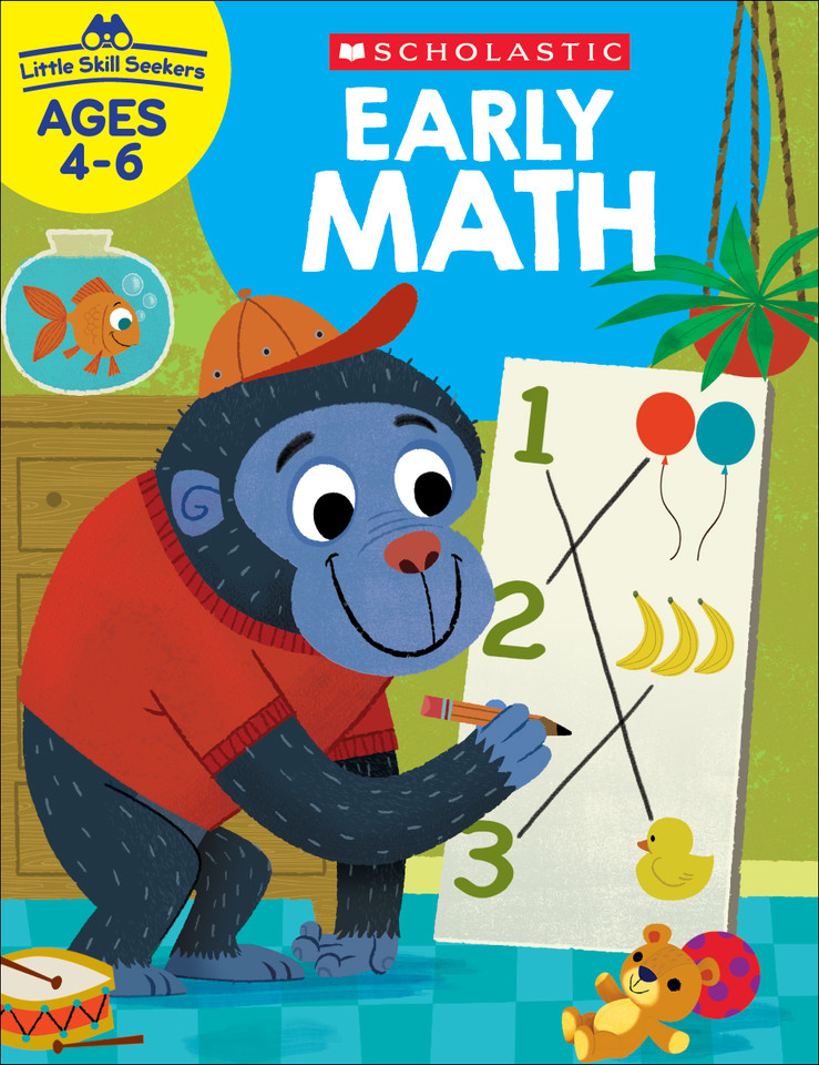 Little Skill Seekers: Early Math book cover by Scholastic