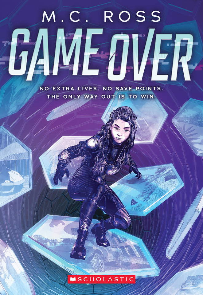 Game Over book cover by M. C. Ross