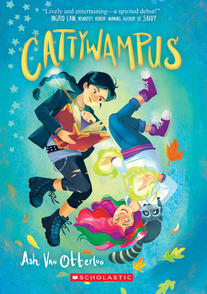 Cattywampus book cover by Ash Van Otterloo