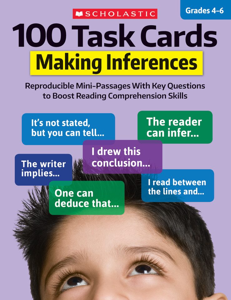 100 Task Cards: Making Inferences book cover by Carol Ghiglieri