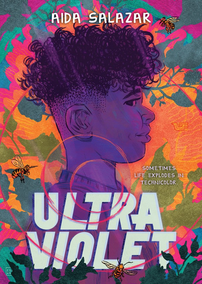 Ultraviolet book cover by Aida Salazar