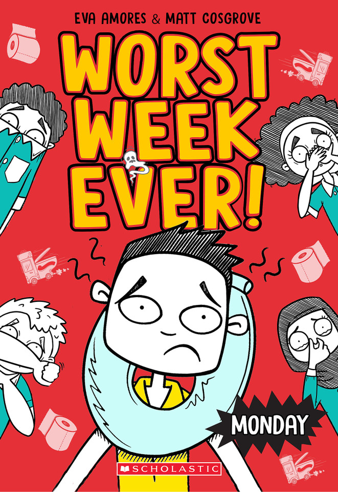Monday (Worst Week Ever #1) (Worst Week Ever) book cover by Matt Cosgrove, Eva Amores