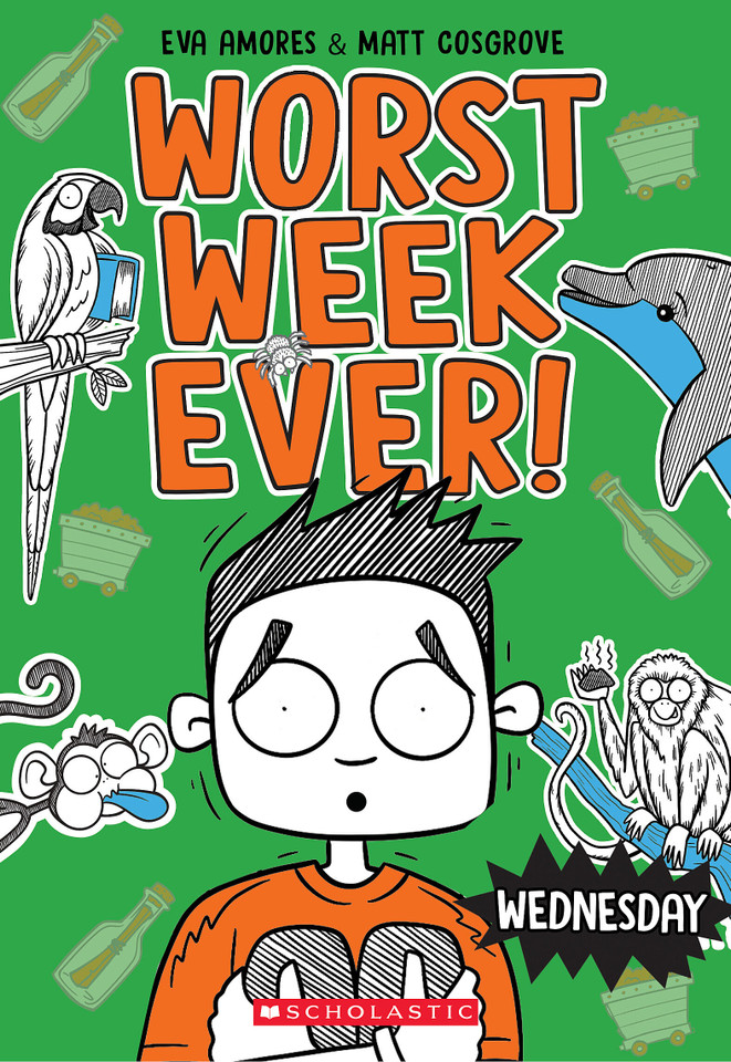 Wednesday (Worst Week Ever #3) (Worst Week Ever) book cover by Matt Cosgrove, Eva Amores