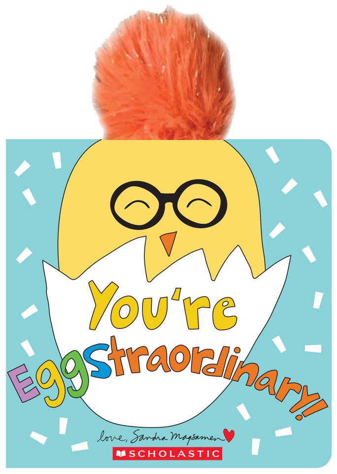 You're Eggstraordinary book cover by Sandra Magsamen