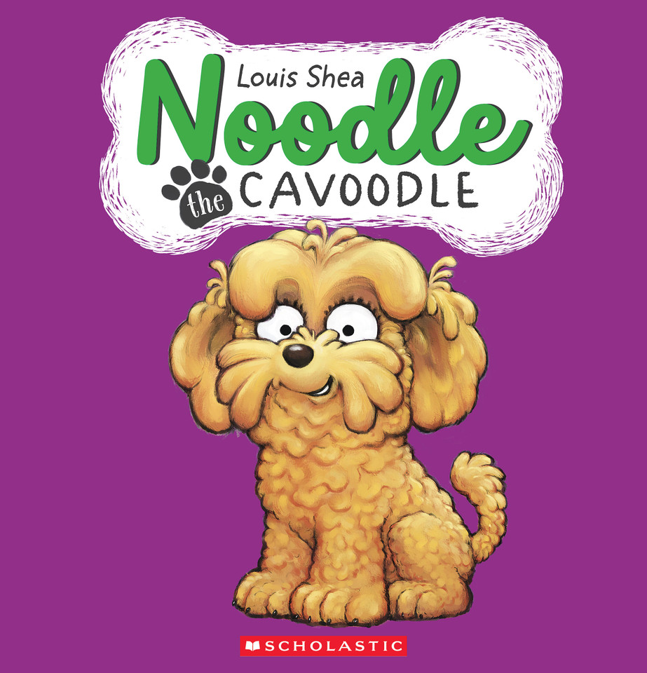 Noodle the Cavoodle book cover by Louis Shea