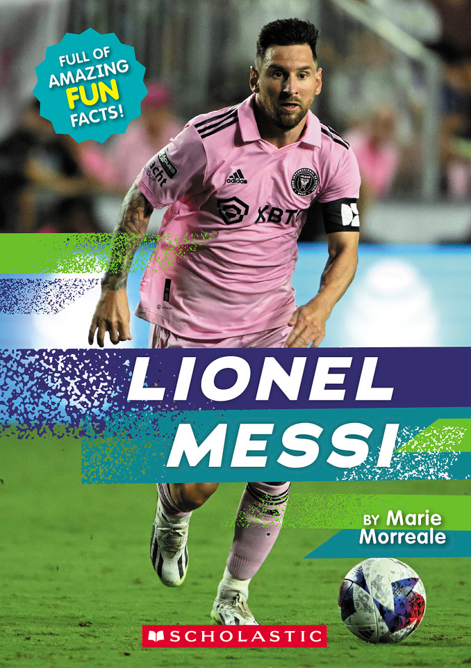 Lionel Messi (Revised Edition) (Real Bios) book cover by Marie Morreale