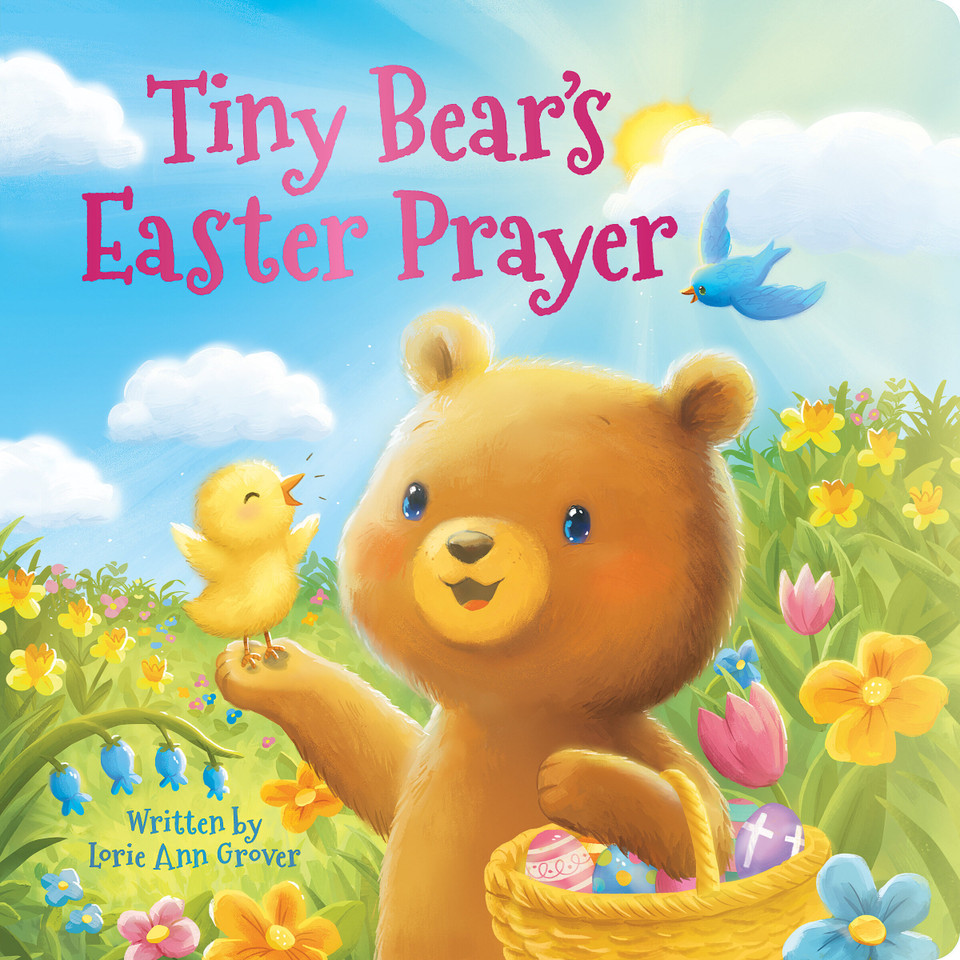 Tiny Bear's Easter Prayer book cover by Lorie Ann Grover