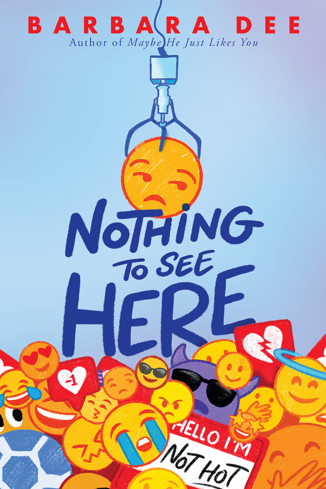 Nothing to See Here book cover by Barbara Dee