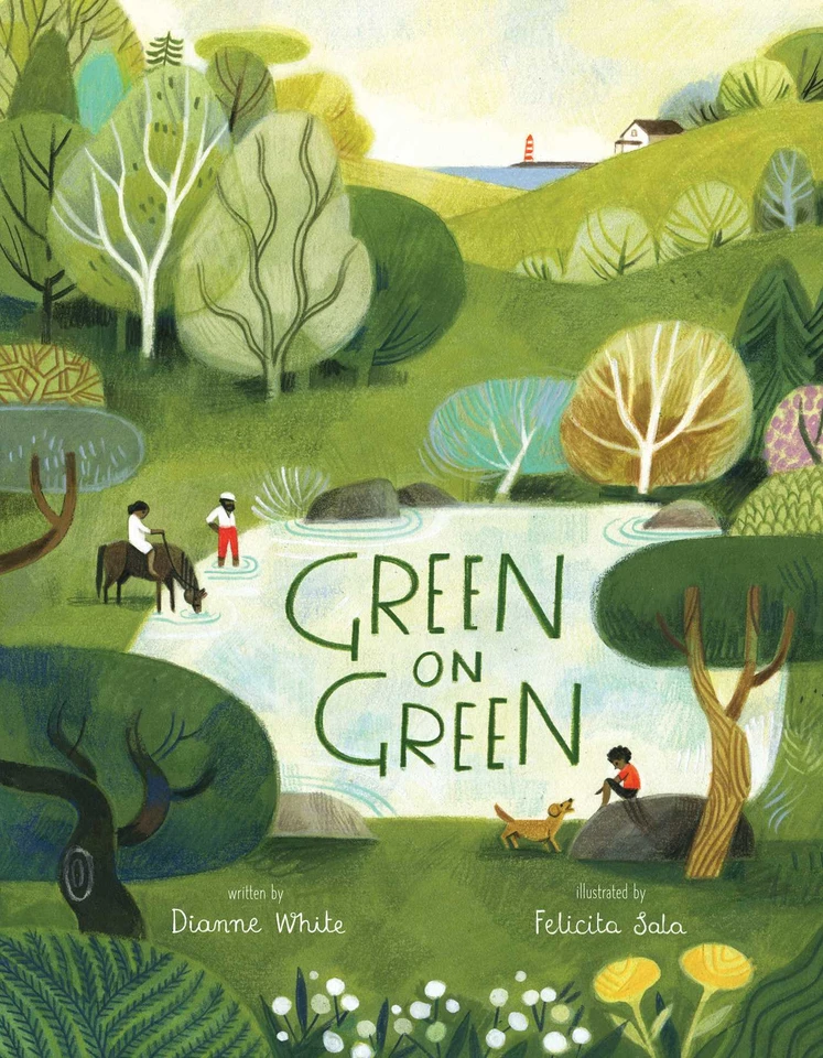 Green on Green book cover by Dianne White