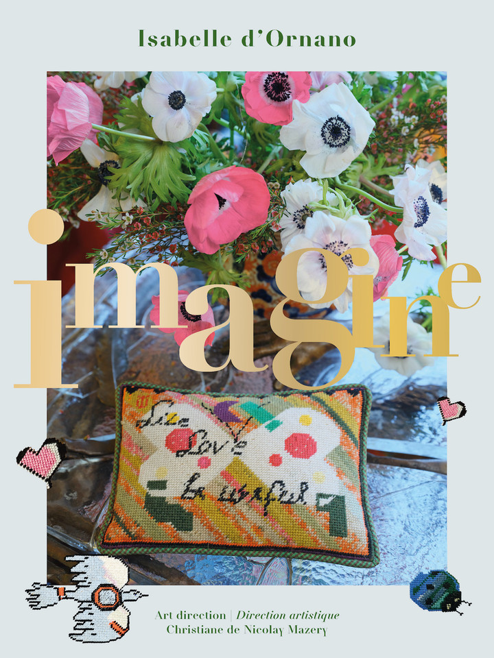 Imagine: Words & Cushions book cover by Isabelle d'Ornano