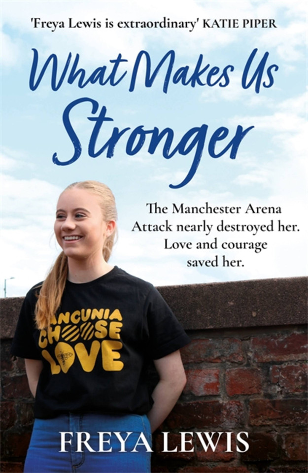 What Makes Us Stronger book cover by Freya Lewis