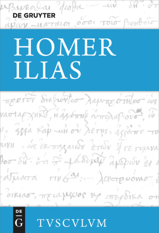 Ilias: Griechisch - deutsch (Sammlung Tusculum) book cover by Homer