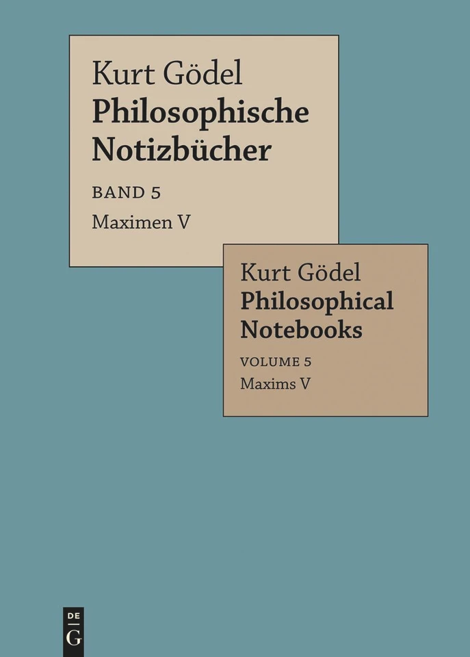 Maximen V / Maxims V [9783112216231]