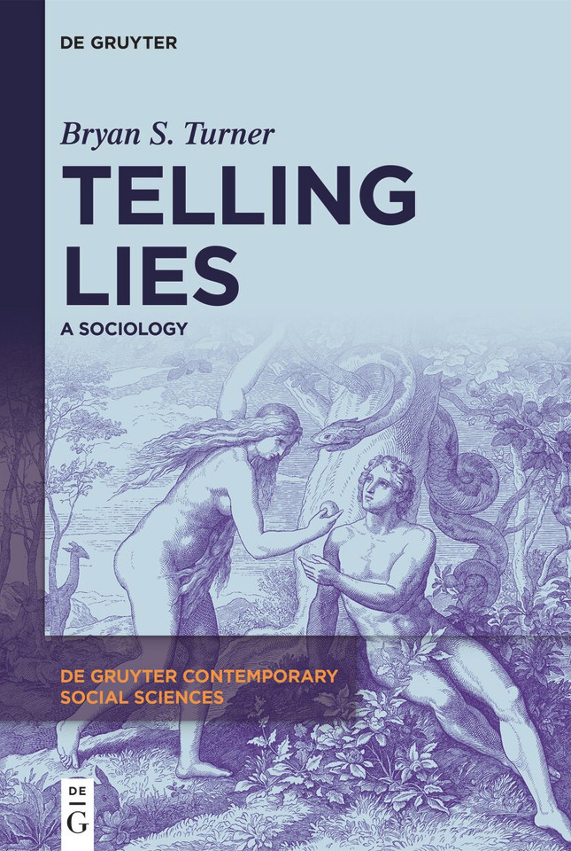 Telling Lies: A Sociology book cover by Bryan S. Turner