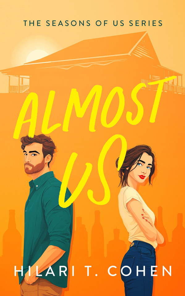 Almost Us: A Cape Cod Small-Town Romance book cover by Hilari T. Cohen