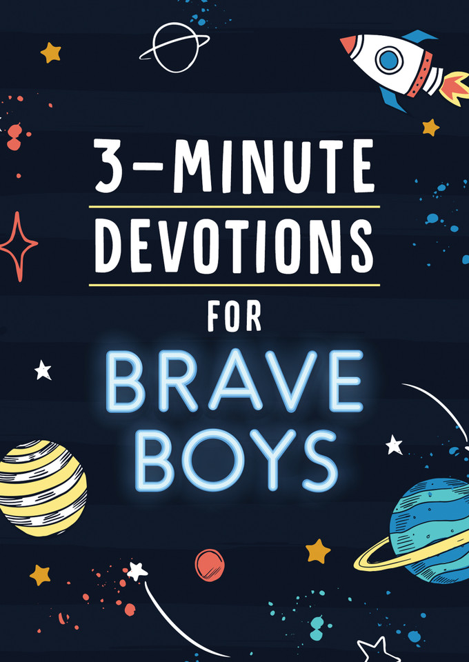 3-Minute Devotions for Brave Boys (Brave Boys) book cover by Glenn Hascall