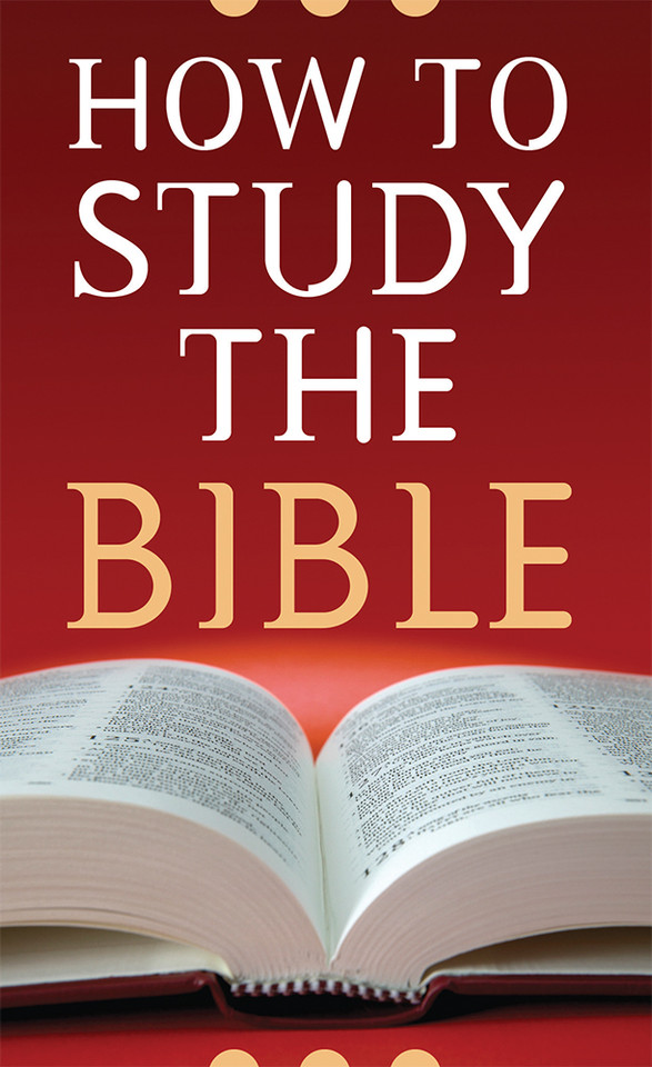 How to Study the Bible (Value Books) book cover by Robert M. West