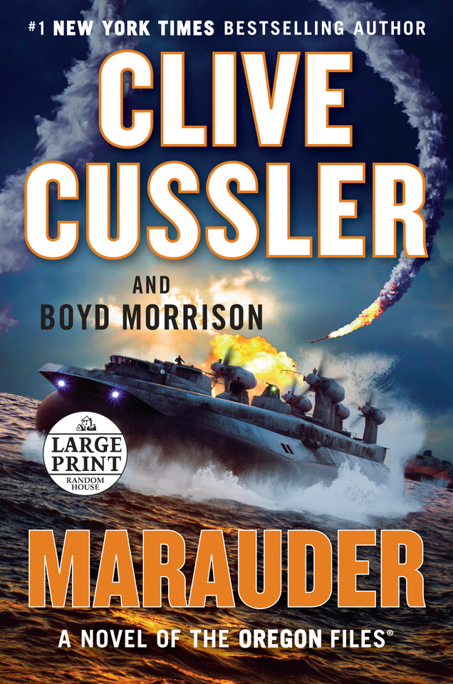 Marauder (The Oregon Files) book cover by Clive Cussler, Boyd Morrison