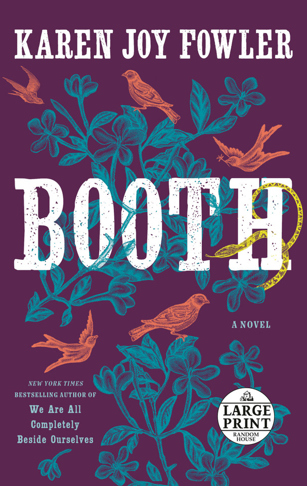 Booth book cover by Karen Joy Fowler