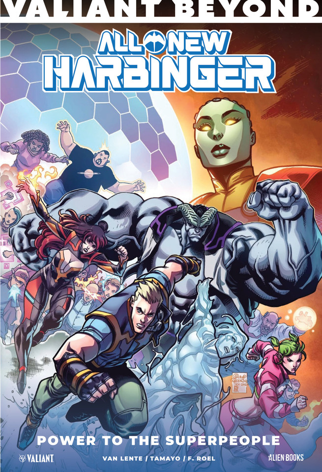 Valiant Beyond: All-New Harbinger: Power to the Superpeople book cover by Fred Van Lente